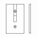 Leviton Wallplates N18-Gry 80705-GY